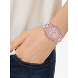 Michael Kors Ritz Chronograph Rose Gold Dial Rose Gold Steel Strap Watch For Women - MK6753 Authentic Buy Shop Now