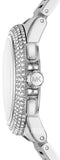 Michael Kors Camille Crystals Quartz Silver Dial Silver Steel Strap Watch for Women - MK6993 Authentic Buy Shop Now