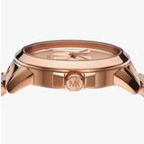 Michael Kors Brynn Analog Rose Gold Dial Rose Gold Steel Strap Watch For Women - MK7318 Authentic Buy Shop Now