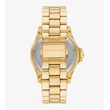 Michael Kors Bradshaw Chronograph Blue Dial Gold Steel Strap Watch For Women - MK5923 Authentic Buy Shop Now