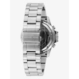 Michael Kors Everest Chronograph Black Dial Silver Steel Strap Watch For Men - MK8256 Authentic Buy Shop Now