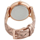 Michael Kors Addyson Quartz Rose Gold Dial Pink Leather Strap Watch for Women - MK2953 Authentic Buy Shop Now