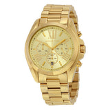 Michael Kors Bradshaw Gold Dial Gold Steel Strap Watch for Women - MK5605 Authentic Buy Shop Now