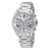 Michael Kors Bradshaw Quartz Silver Dial Silver Steel Strap Watch For Women - MK6320 Authentic Buy Shop Now