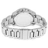 Michael Kors Brecken Chronograph Quartz Black Dial Silver Steel Strap Watch For Men - MK8438 Authentic Buy Shop Now