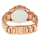 Michael Kors Brecken Chronograph Quartz Rose Gold Dial Rose Gold Steel Strap Watch For Women - MK6367 Authentic Buy Shop Now