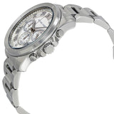 Michael Kors Brecken Chronograph Silver Dial Silver Steel Strap Watch For Women - MK8562 Authentic Buy Shop Now