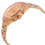 Michael Kors Briar Quartz Rose Gold Dial Rose Gold Steel Strap Watch For Women - MK6465 Authentic Buy Shop Now
