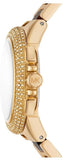 Michael Kors Camille Chronograph Brown Dial Two Tone Steel Strap Watch For Women - MK7269 Authentic Buy Shop Now