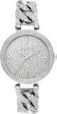 Michael Kors Catelyn Quartz Crystals Silver Dial Silver Steel Strap Watch For Women - MK4675 Authentic Buy Shop Now