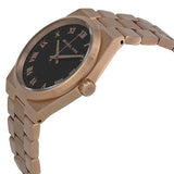 Michael Kors Channing Black Dial Rose Gold Steel Strap Watch For Women - MK5937 Authentic Buy Shop Now