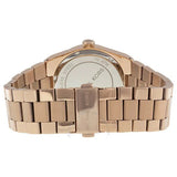 Michael Kors Channing Black Dial Rose Gold Steel Strap Watch For Women - MK5937 Authentic Buy Shop Now
