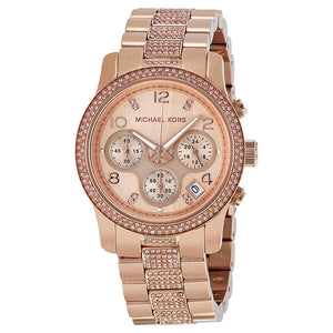 Michael Kors Runway Gold Dial Gold Steel Strap Watch for Women - MK5827 Authentic Buy Shop Now