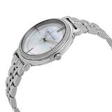 Michael Kors Cinthia White Mother of Pearl Dial Silver Steel Strap Watch for Women for Women - MK3641 Authentic Buy Shop Now