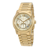 Michael Kors Cooper Gold Dial Gold Steel Strap Watch for Women - MK6274 Authentic Buy Shop Now