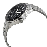 Michael Kors Cunningham Multifunction Black Dial Silver Steel Strap Watch For Men - MK7156 Authentic Buy Shop Now
