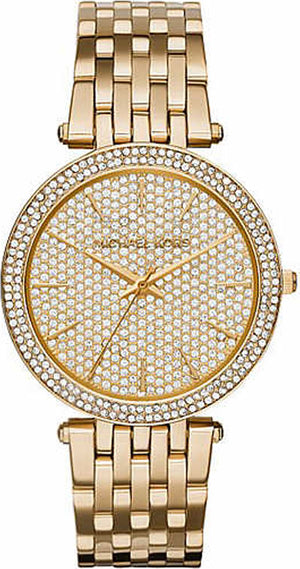Michael Kors Darci Gold Dial Gold Steel Strap Watch for Women - MK3438 Authentic Buy Shop Now