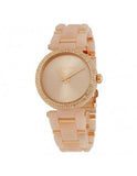Michael Kors Delray Rose Gold Dial Rose Gold Steel Strap Watch for Women - MK4322 Authentic Buy Shop Now