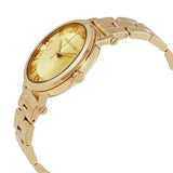 Michael Kors Norie Gold Dial Gold Steel Strap Watch for Women - MK3560 Authentic Buy Shop Now