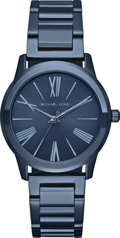 Michael Kors Hartman Quartz Blue Dial Blue Steel Strap Watch For Women - MK3509 Authentic Buy Shop Now