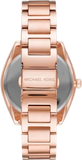 Michael Kors Janelle Quartz Crystals Rose Gold Dial Rose Gold Steel Strap Watch For Women - MK7312 Authentic Buy Shop Now
