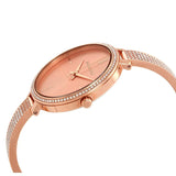 Michael Kors Jaryn Quartz Rose Gold Dial Rose Gold Steel Strap Watch For Women - MK3785 Authentic Buy Shop Now