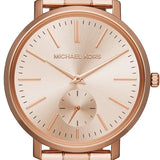 Michael Kors Jaryn Quartz Rose Gold Dial Rose Gold Steel Strap Watch For Women - MK3501 Authentic Buy Shop Now