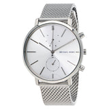Michael Kors Jaryn Silver Dial Silver Mesh Bracelet Watch for Men - MK8541 Authentic Buy Shop Now
