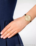 Michael Kors Jaryn Quartz Gold Dial Two Tone Steel Strap Watch for Women - MK4341 Authentic Buy Shop Now