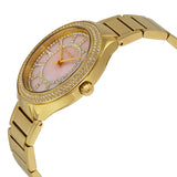 Michael Kors Kerry Mother of Pearl Dial Gold Steel Strap Watch for Women - MK3396 Authentic Buy Shop Now