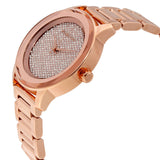 Michael Kors Kinley Rose Gold Dial Rose Gold Steel Strap Watch for Women - MK6210 Authentic Buy Shop Now