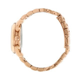 Michael Kors Runway Chronograph Turquoise Dial Rose Gold Steel Strap Watch For Women - MK6164 Authentic Buy Shop Now