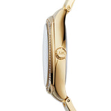 Michael Kors Kerry Mother of Pearl Dial Gold Steel Strap Watch for Women - MK3481 Authentic Buy Shop Now