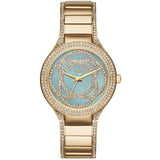 Michael Kors Kerry Mother of Pearl Dial Gold Steel Strap Watch for Women - MK3481 Authentic Buy Shop Now