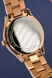 Michael Kors Mini Slim Runway Chronograph Quartz Rose Gold Dial Rose Gold Steel Strap Watch For Women - MK3205 Authentic Buy Shop Now