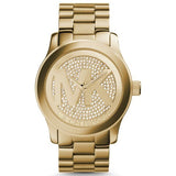 Michael Kors Runway Gold Dial Gold Steel Strap Watch for Women - MK5786 Authentic Buy Shop Now