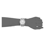 Michael Kors Runway Chronograph Quartz Silver Dial Silver Steel Strap Watch For Women - MK5574 Authentic Buy Shop Now
