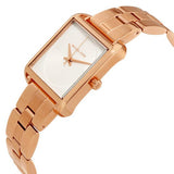 Michael Kors Lake Quartz White Dial Rose Gold Steel Strap Watch For Women - MK3645 Authentic Buy Shop Now