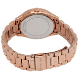 Michael Kors Lauryn Blue Dial Rose Gold Steel Strap Watch for Women - MK3723 Authentic Buy Shop Now