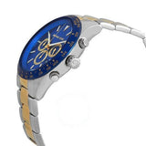 Michael Kors Layton Chronograph Blue Dial Two Tone Steel Strap Watch For Men - MK8825 Authentic Buy Shop Now