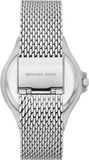 Michael Kors Lennox Three-Hand Silver Dial Silver Steel Strap Watch For Women - MK7337 Authentic Buy Shop Now