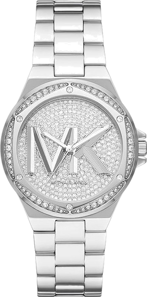 Michael Kors Lennox Quartz Silver Dial Silver Steel Strap Watch For Women - MK7234 Authentic Buy Shop Now