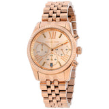 Michael Kors Lexington Rose Gold Dial Rose Gold Steel Strap Watch for Women - MK5569 Authentic Buy Shop Now