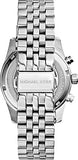 Michael Kors Runway Chronograph Black Dial Silver Steel Strap Watch For Women - MK5708 Authentic Buy Shop Now