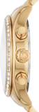 Michael Kors Lexington Mother of Pearl White Dial Gold Steel Strap Watch For Women - MK7241 Authentic Buy Shop Now