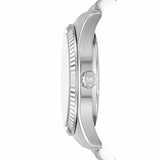 Michael Kors Lexington Quartz Black Dial Silver Steel Strap Watch For Women - MK8946 Authentic Buy Shop Now