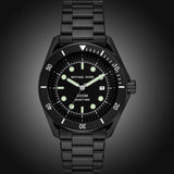 Michael Kors Maritime Three Hand Black Dial Black Steel Strap Watch for Men - MK9181 Authentic Buy Shop Now