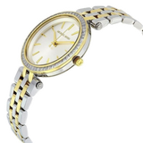 Michael Kors Darci Silver Dial Two Tone Steel Strap Watch for Women - MK3405 Authentic Buy Shop Now