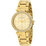Michael Kors Parker Gold Dial Gold Steel Strap Watch for Women - MK6469 Authentic Buy Shop Now