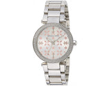 Michael Kors Parker Silver Dial Silver Stainless Steel Strap Watch for Women - MK6483 Authentic Buy Shop Now